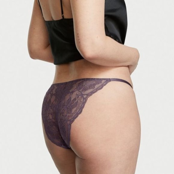 VS  VERY SEXY Micro Lace Inset Cheeky Panty Medium - Picture 8 of 8